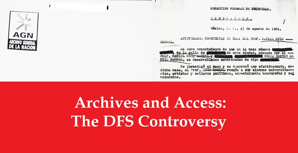 Open Forum on Archives and Access: The DFS Controversy